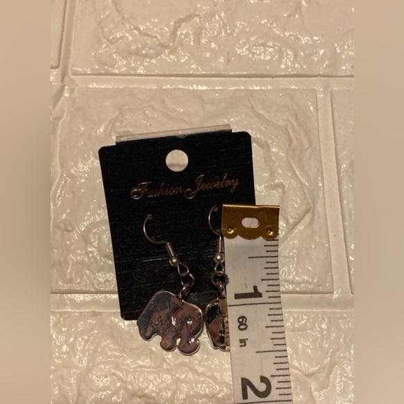 Elephant Pendant Drop Dangle Earrings Elephant Jewelry For Women‎ Girls - Picture 4 of 6